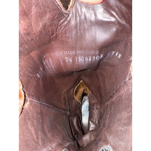 Double D Ranch X Lane Frontier Trapper Boot 7.5 - Picture 12 of 13